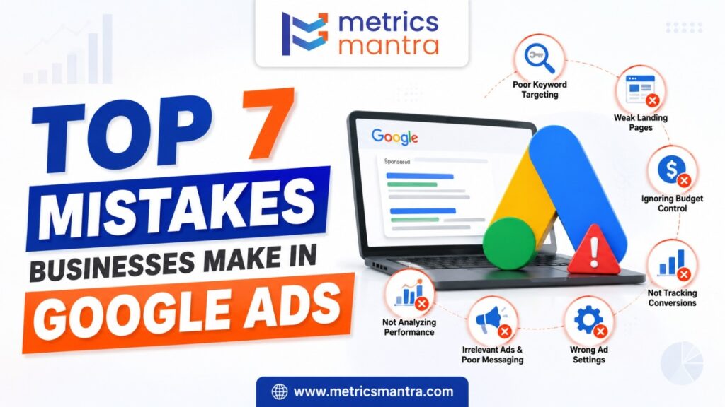 Mistakes Businesses Make in Google Ads